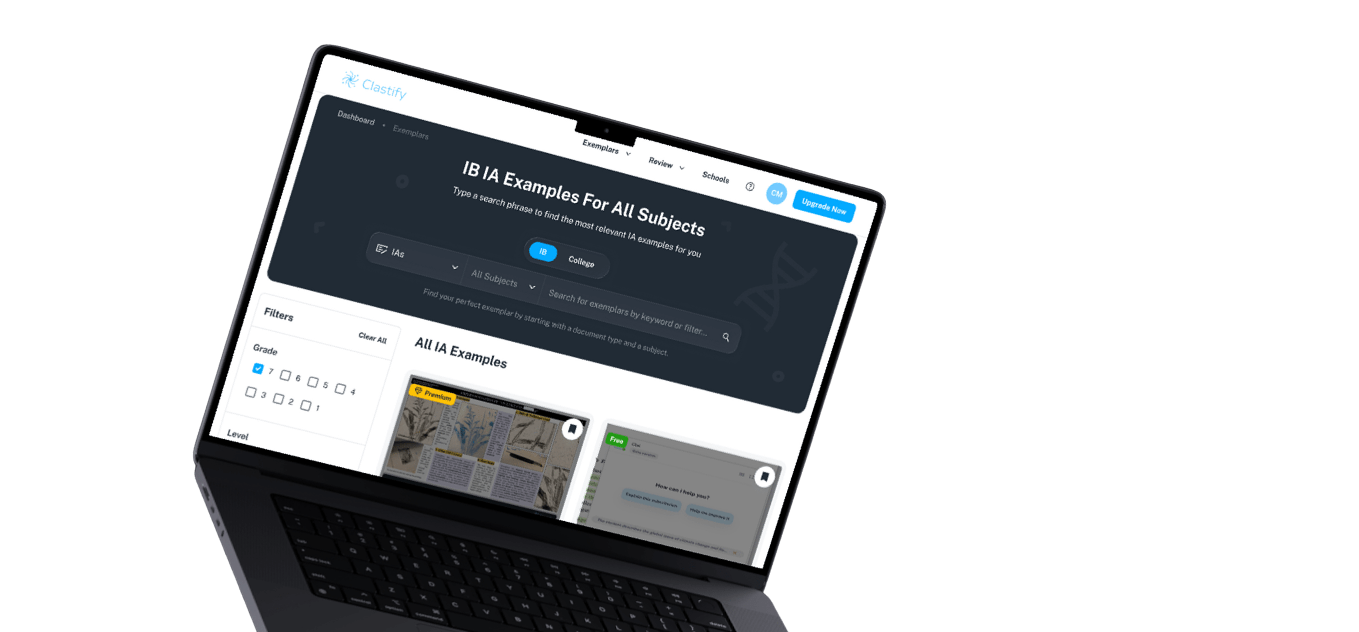 Clastify Laptop